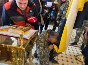Присяга казаков Первой Московской Морозовской Казачьей сотни