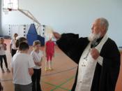 Освящение школ поселка Знамя Октября и Микрорайона Родники